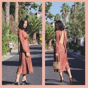 Free People Loveless MIDI Dress